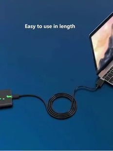 Cable Tipo C USB-A a USB-C Carga Rápida