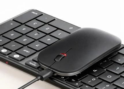 Teclado y Mouse Bluetooth, Seenda, Recargable Delgado